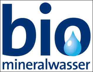 Qualitätssiegel Bio-Mineralwasser. Klick führt zu Großansicht im neuen Fenster.